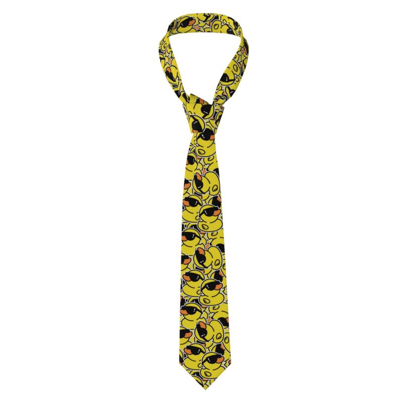 Skinny Tie Men - Urocze krawaty męskie z motywem gumowych
