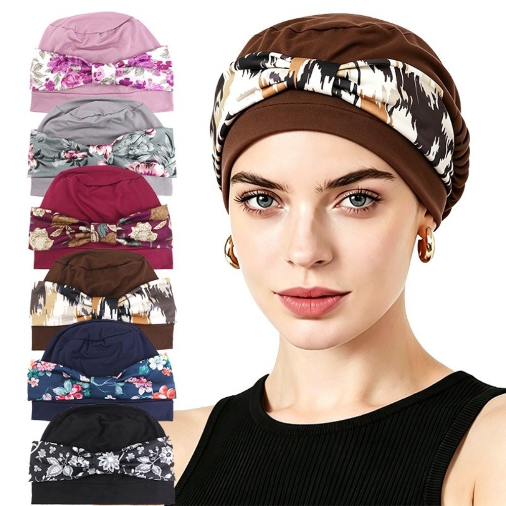 Bow Tie Pre Tied - Miękki, elastyczny, wstępnie zawiązany turban z
