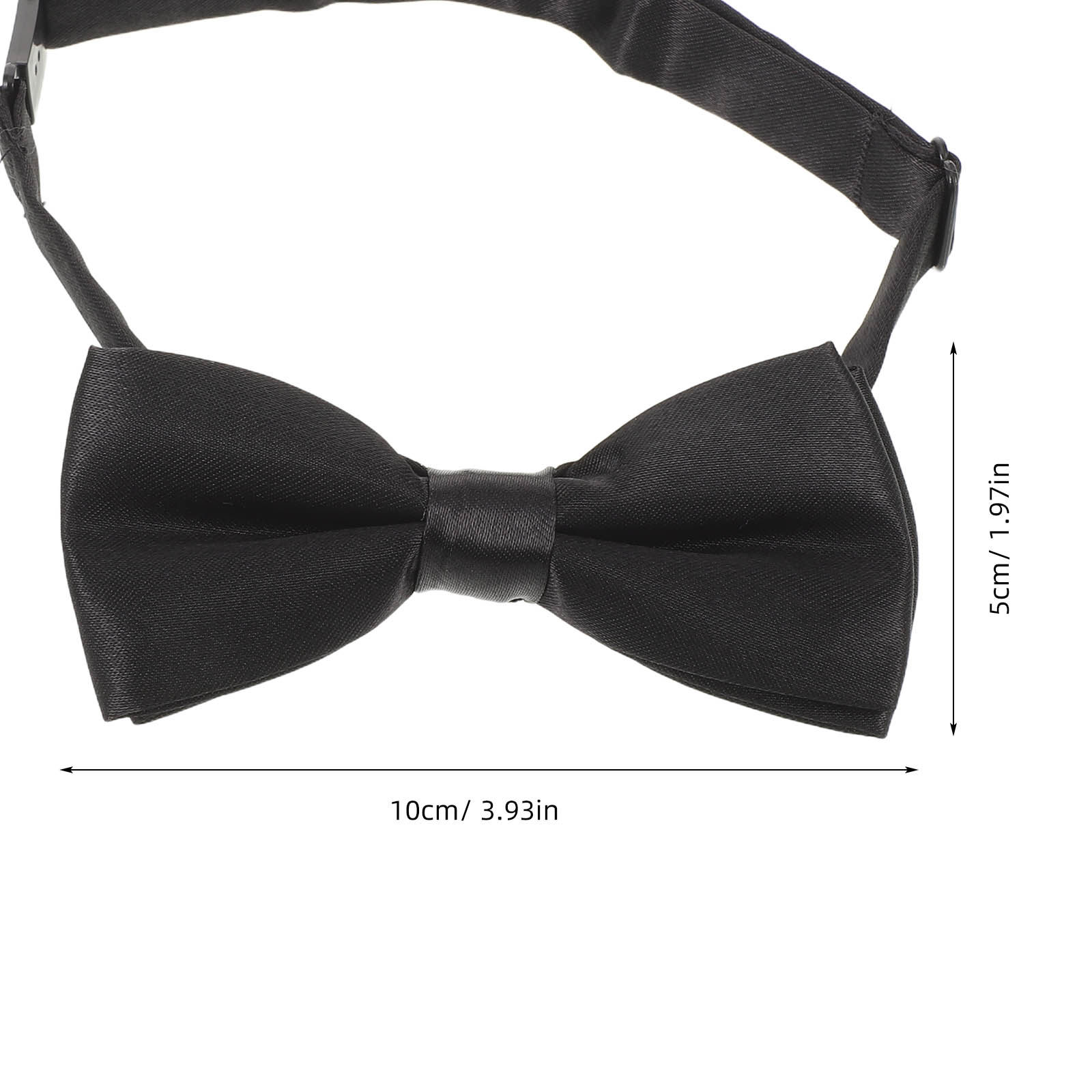 Czarna krawatka dla dzieci, re – Bow Tie Pre Tied recenzja i cena
