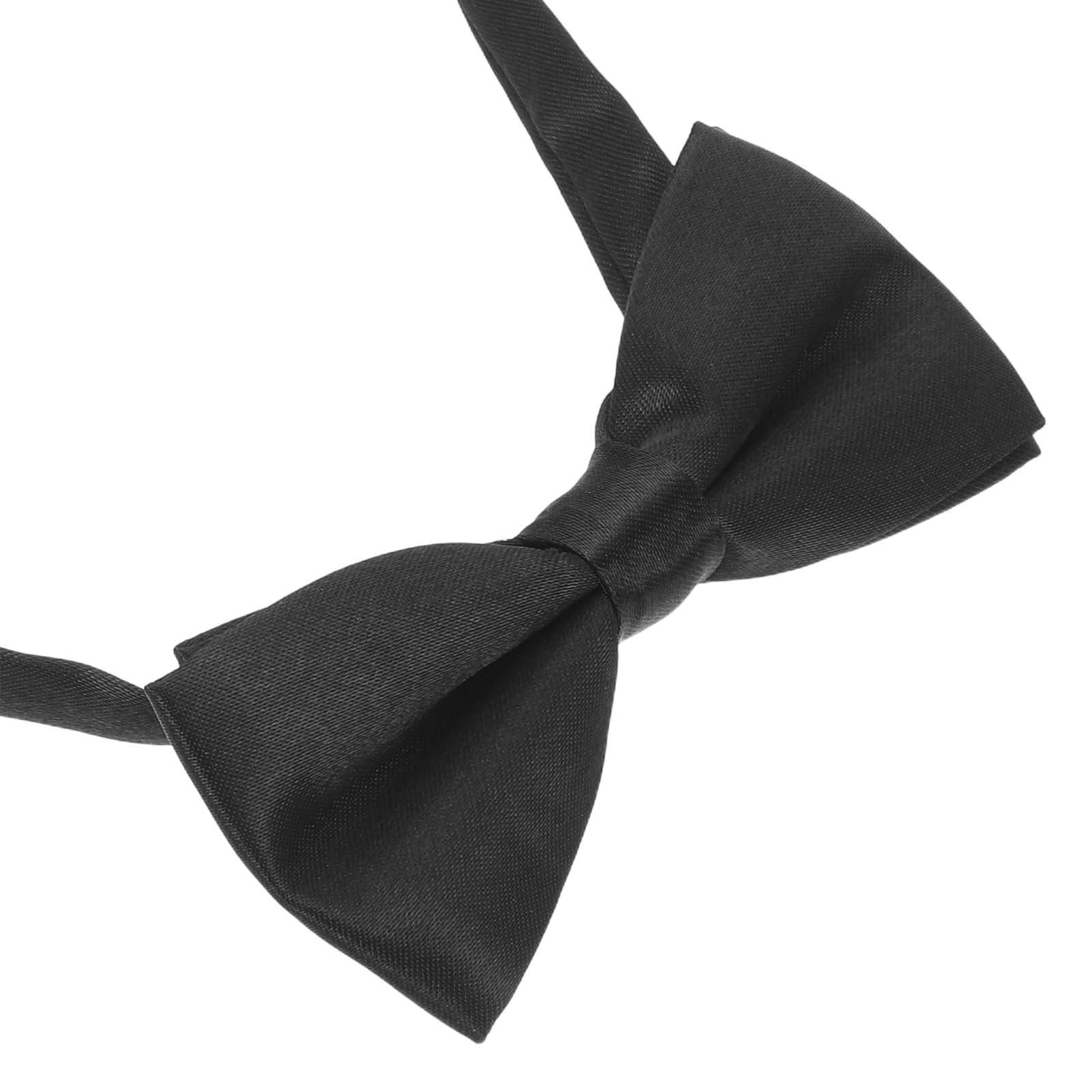 Czarna krawatka dla dzieci, re – Bow Tie Pre Tied recenzja i cena