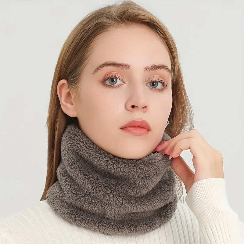 Wiatroodporny pluszowy szalik  – Infinity Scarf Knit recenzja i cena
