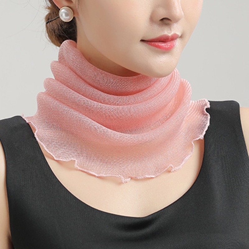 Wiosna lato szyfonowy szalik z – Ascot Neck Scarf recenzja i cena