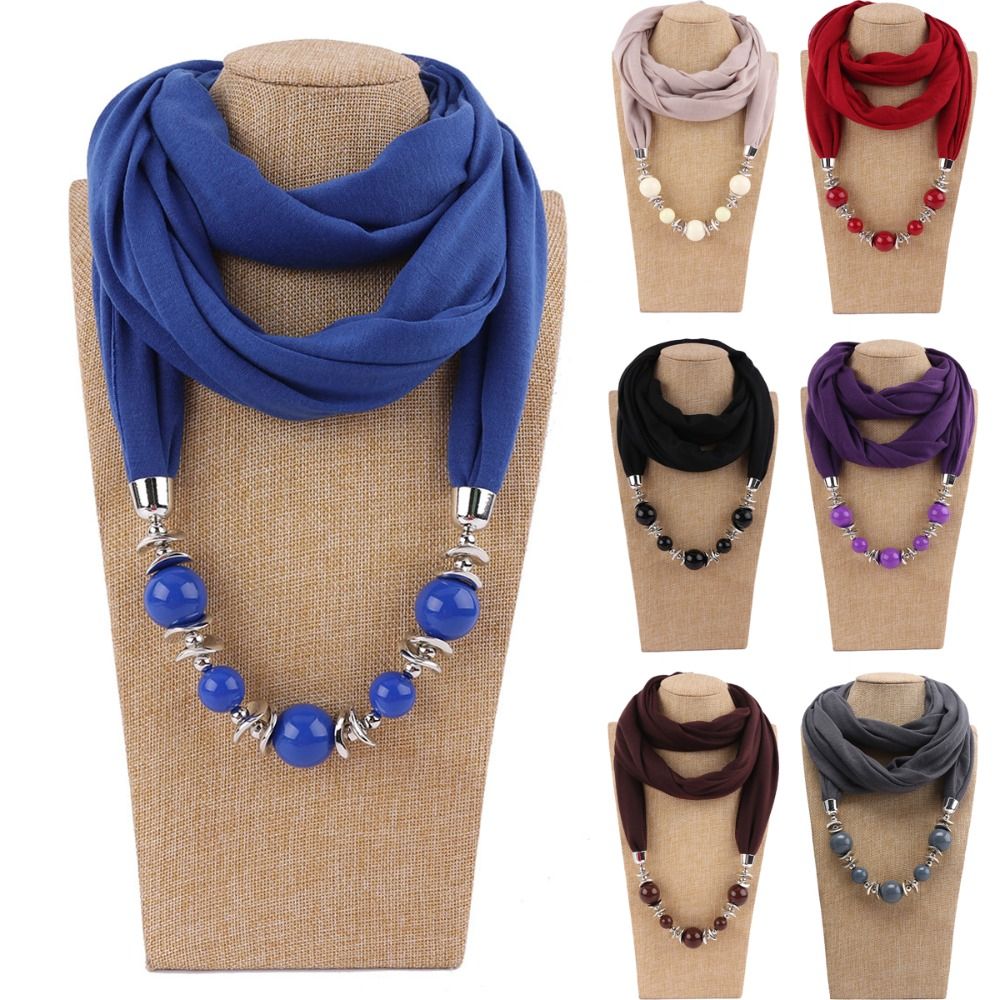Nowy szalik z szyfonu z korali – Infinity Scarf Knit recenzja i cena